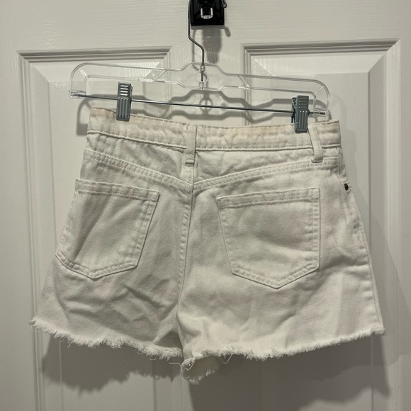 B.P. white denim shorts - Picture 2 of 3